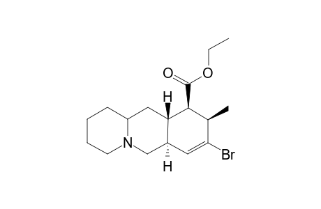 (6aS,9R,10R,10aS)-8-bromo-9-methyl-2,3,4,6,6a,9,10,10a,11,11a-decahydro-1H-benzo[b]quinolizine-10-carboxylic acid ethyl ester