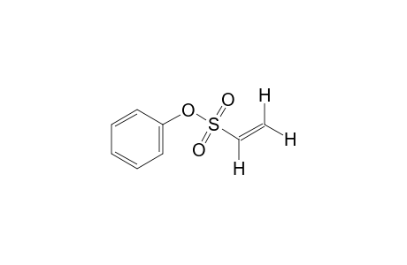 ethenesulfonic acid, phenyl ester