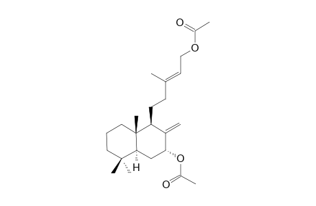 7-ALPHA,15-DIACETOXY-8(17),13E-LABDADIENE