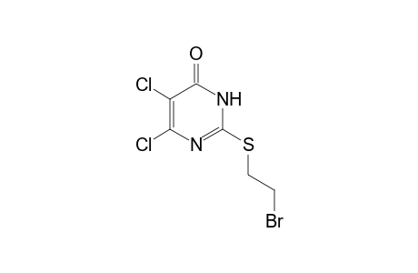 2-[(2-bromoethyl)thio]-5,6-dichloro-4(3H)-pyrimidinone