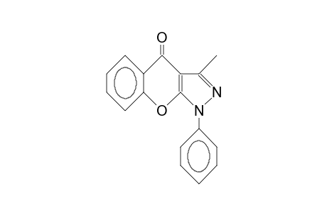 3-METHYL-1-PHENYL-CHROMENO-[2,3-C]-PYRAZOLE-4(1H)-ONE