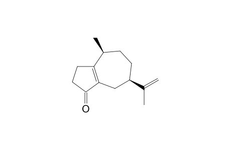(4S,7R)-7-isopropenyl-4-methyl-3,4,5,6,7,8-hexahydro-1(2H)-azulenone