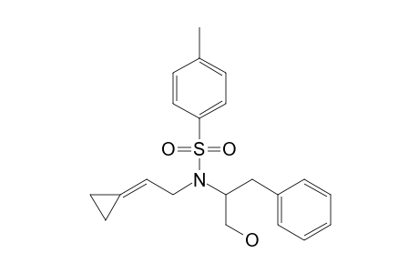 2-[N-(2'-Cyclopropylideneethyl)-N-(tosylamino)]-3-phenylpropanol