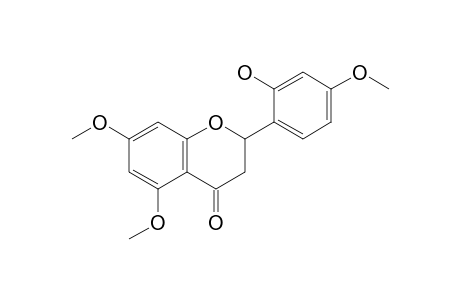 2'-Hydroxy-4',5,7-trimethoxyflavanone