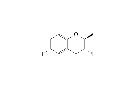 (2S,3R)-3,6-bis(iodanyl)-2-methyl-3,4-dihydro-2H-chromene