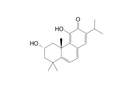 3(4bH)-Phenanthrenone, 5,6,7,8-tetrahydro-4,6-dihydroxy-4b,8,8-trimethyl-2-(1-methylethyl)-, (4bS-trans)-