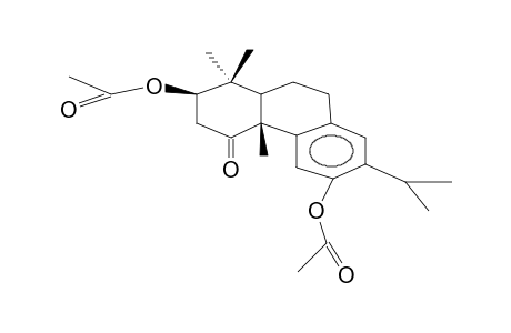 3B,12-DIACETOXY-1-OXOABIETA-8,11,13-TRIENE