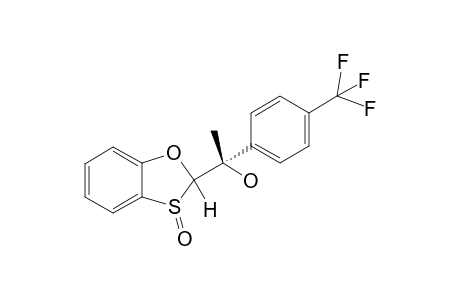 [2S]-2-[(1S)-1'-(p-<Trifluoromethyl>phenyl)-1'-hydroxyethyl]-1,3-benzoxathiol-3(2H)-oxide