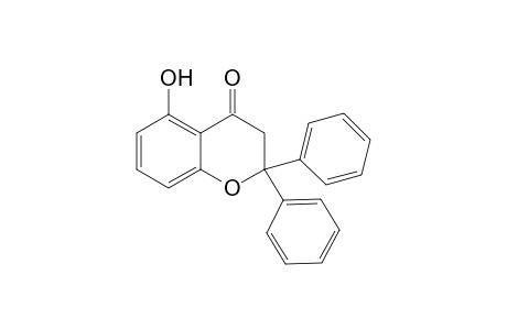 2,3-Dihydro-5-hydroxy-2,2-diphenylchromen-4-one