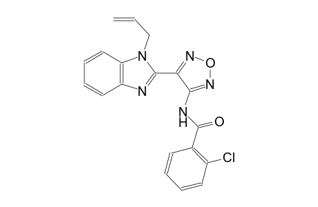 N-[4-(1-Allyl-1H-benzoimidazol-2-yl)-furazan-3-yl]-2-chloro-benzamide