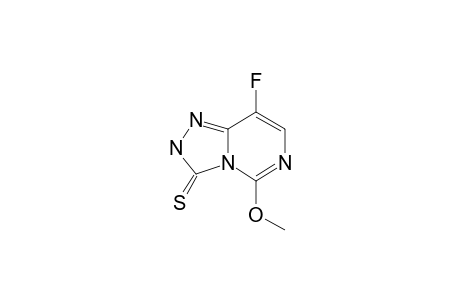 8-Fluoro-5-methoxy-2H-[1,2,4]triazolo[4,3-C]pyrimidine-3-thione