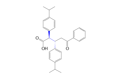 erythro-4-BENZOYL-2,3-DI(p-CUMENYL)BUTYRIC ACID