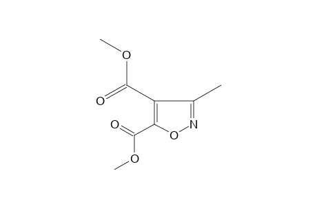 3-methyl-4,5-isoxazoledicarboxylic acid, dimethyl ester