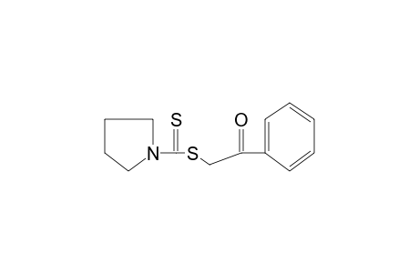 1-pyrrolidinecarbodithioic acid, phenacyl ester