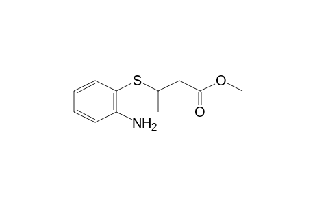 Methyl 3-[(2-aminophenyl)sulfanyl]butanoate