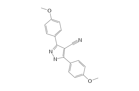 3,5-bis(4-methoxyphenyl)-1H-pyrazole-4-carbonitrile