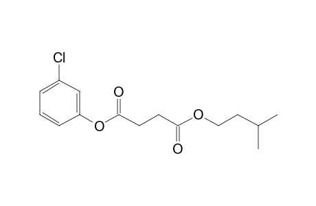 Succinic acid, 3-chlorophenyl 3-methylbutyl ester