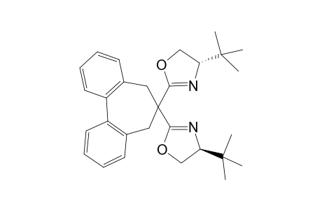 6,6-Bis[(4'S)-4'-(t-butyl)oxazolin-2'-yl]dibenzo[a,c]-1,3-cycloheptadiene