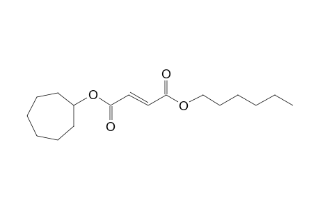 Fumaric acid, cycloheptyl hexyl ester