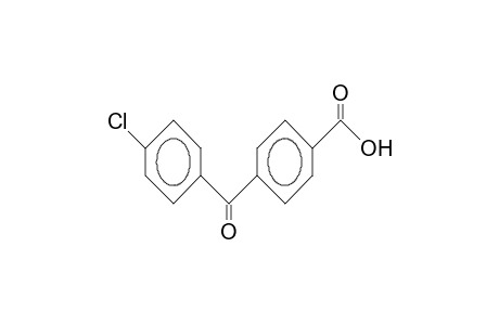 p-(p-chlorobenzoyl)benzoic acid