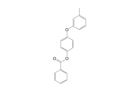 p-(m-tolyloxy)phenol, benzoate