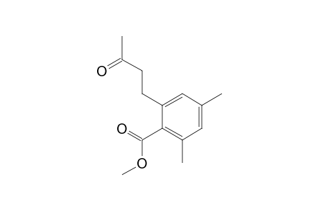 methyl 2,4-dimethyl-6-(3-oxobutyl)benzoate