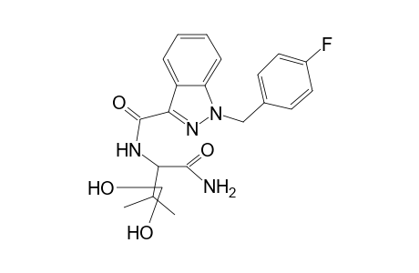 AB-FUBINACA-M (di-HO-) MS2