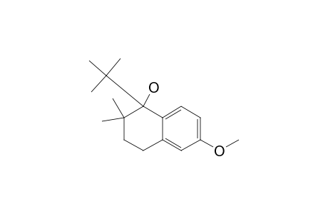 1-(1',1'-DIMETHYLETHYL)-6-METHOXY-2,2-DIMETHYL-1,2,3,4-TETRAHYDRONAPHTHALEN-1-OL