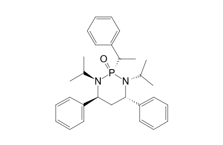 (RS)-(4L,6L,1'X)-1,3-BIS-(1-METHYLETHYL)-4,6-DIPHENYL-2-(1-PHENYLETHYL)-1,3,2-DIAZA-PHOSPHORINANE-2-OXIDE;MAJOR-ISOMER