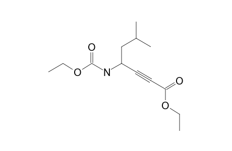 4-(carbethoxyamino)-6-methyl-hept-2-ynoic acid ethyl ester