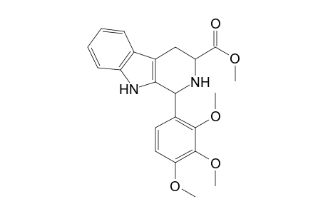 methyl 1-(2,3,4-trimethoxyphenyl)-2,3,4,9-tetrahydro-1H-beta-carboline-3-carboxylate