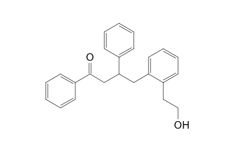 4-[2-(2-Hydroxyethyl)phenyl]-1,3-diphenyl-1-butanone
