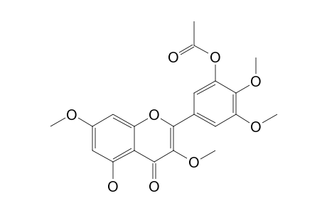 3'-Acetoxy-5-hydroxy-3,4',5',7-tetramethoxyflavone