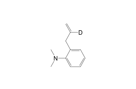 Benzenamine, N,N-dimethyl-2-(2-propenyl-2-D)-