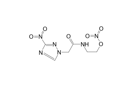 1H-1,2,4-triazole-1-acetamide, 3-nitro-N-[2-(nitrooxy)ethyl]-