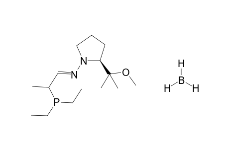 1-[(2'-Boranatodiisopropylphosphanyl)-prop-1'-ylidene]-2-(methoxymethyl)pyrrolidine