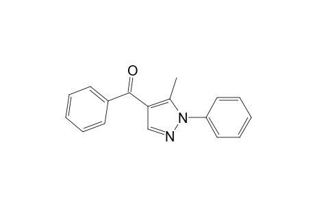 (5-Methyl-1-phenyl-4-pyrazolyl)-phenylmethanone