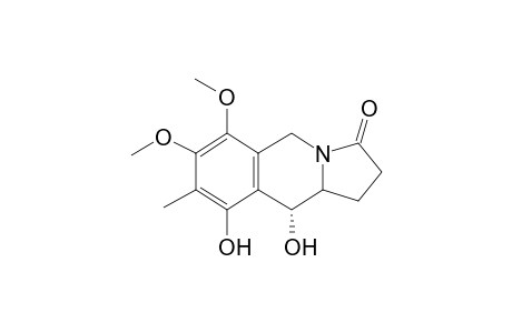 (R)-9,10-Dihydroxy-6,7-dimethoxy-8-methyl-1,5,10,10a-tetrahydro-2H-pyrrolo[1,2-b]isoquinolin-3-one