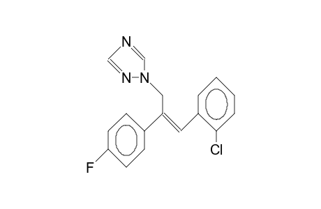 1H-1,2,4-Triazole, 1-[3-(2-chlorophenyl)-2-(4-fluorophenyl)-2-propenyl]-, (Z)-