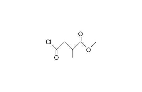 3-(CHLOROFORMYL)-2-METHYLPROPIONIC ACID, METHYL ESTER