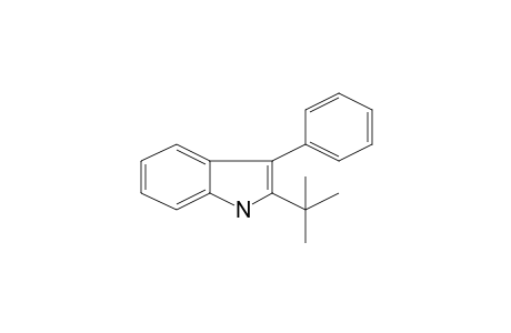 1H-Indole, 2-t-butyl-3-phenyl-