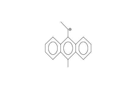 (10-Methyl-anthracen-9-yl)-methyl-carbonium cation