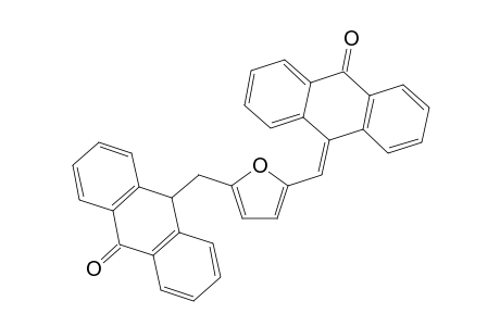 2-(9-oxo-9,10-dihydroanthracen-10-ylidenemethyl)-5-(9-oxo-9,10-dihydroanthracen-10-methyl)furan