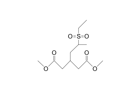 3-(2-Ethylsulfonyl-propyl)-pentanedioic acid, dimethyl ester