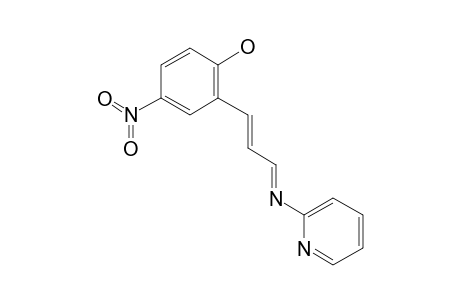 Phenol, 4-nitro-2-[3-(2-pyridylimino)prop-1-enyl]-