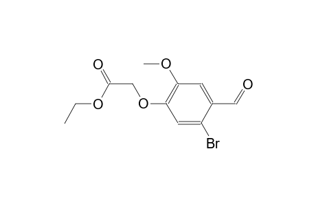 ethyl (5-bromo-4-formyl-2-methoxyphenoxy)acetate