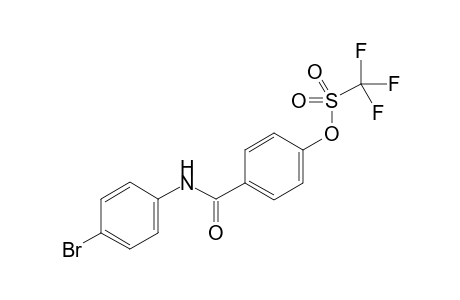 4-((4-Bromophenyl)carbamoyl)phenyl trifluoromethanesulfonate