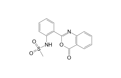 2'-(4-OXO-4H-3,1-BENZOXAZIN-2-YL)METHANESULFONANILIDE