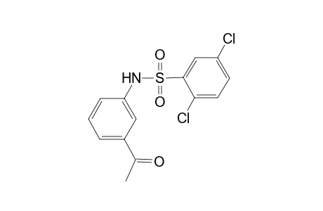 N-(3-acetylphenyl)-2,5-dichlorobenzenesulfonamide