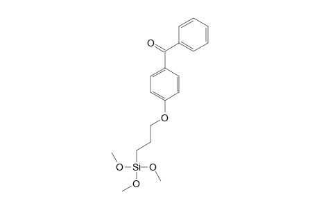 Benzophenone, 4-(3-trimethoxysilylpropoxy)-